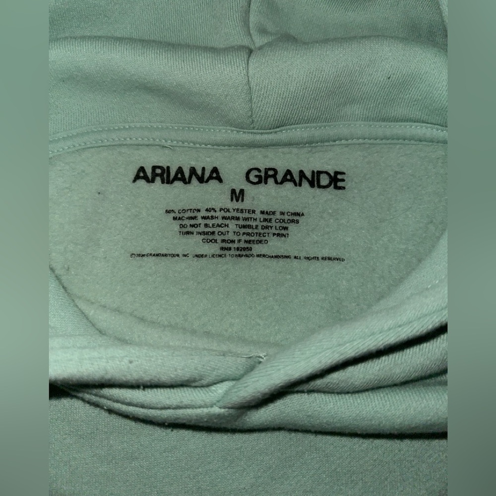 Light green official Ariana grande positions sweatshirt and joggers set - Picture 2 of 4